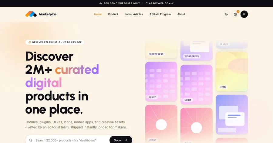 Marketplae digital products marketplace